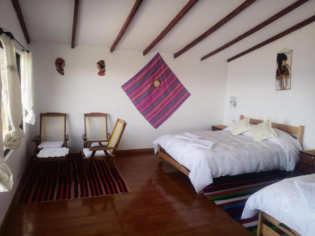 Hostal Inca Uma Comunidad Yumani Zewnętrze zdjęcie